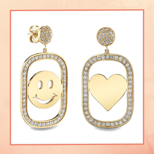 A Hearty Smile Earrings