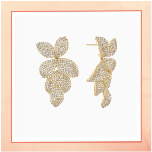 A Flower Branch Earrings