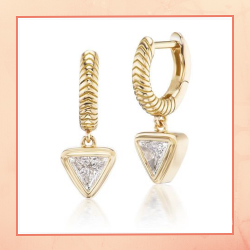 Triangle Drop Earrings