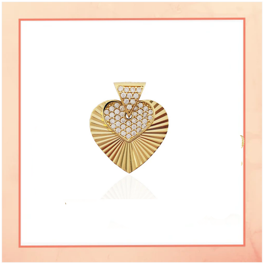 Diamonds Valentine Heart Pendant