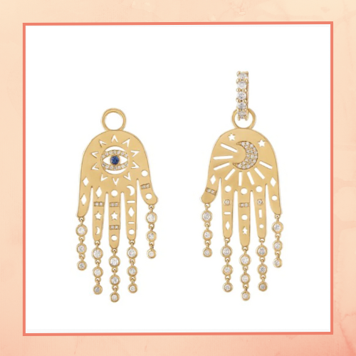 My Hamsa Hand Earrings