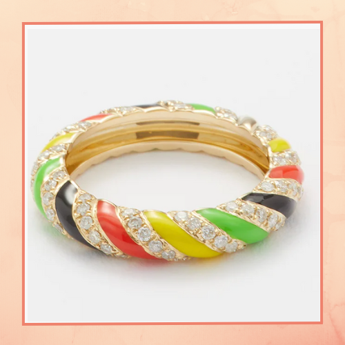 Rainbow Band Ring