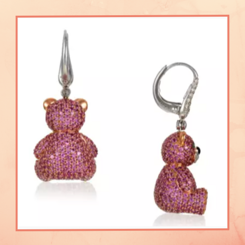 Teddy Bear Earrings