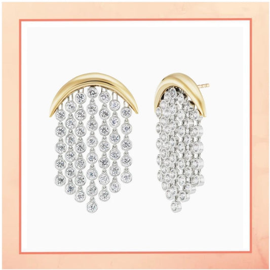 Diamond Rain Earrings