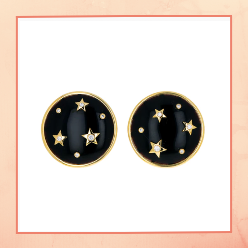 Moon & Star Earrings Tops