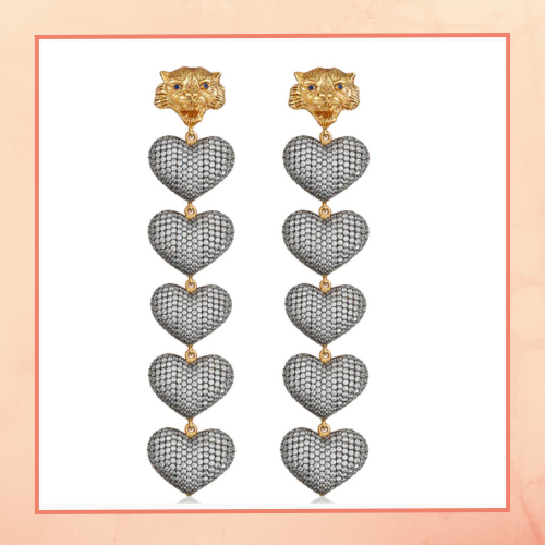 Lion Love Earrings