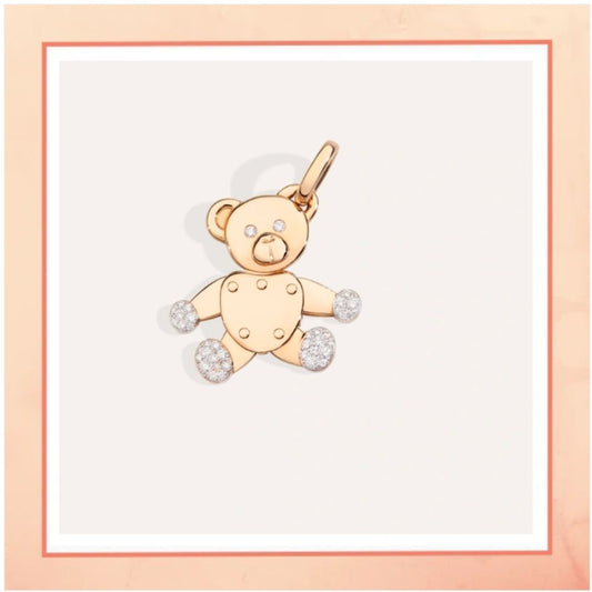 Jewelled Teddy Bear Pendant