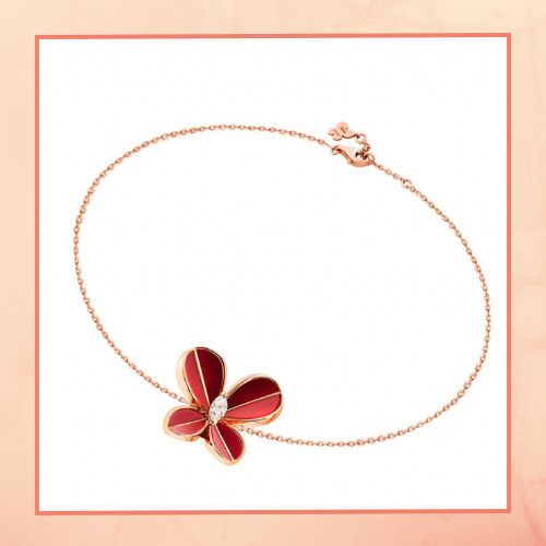 Red Butterfly Bracelet