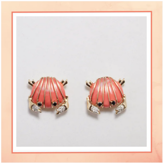 Cute Crab Earrings