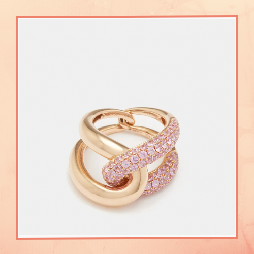 Pink Knot Ring