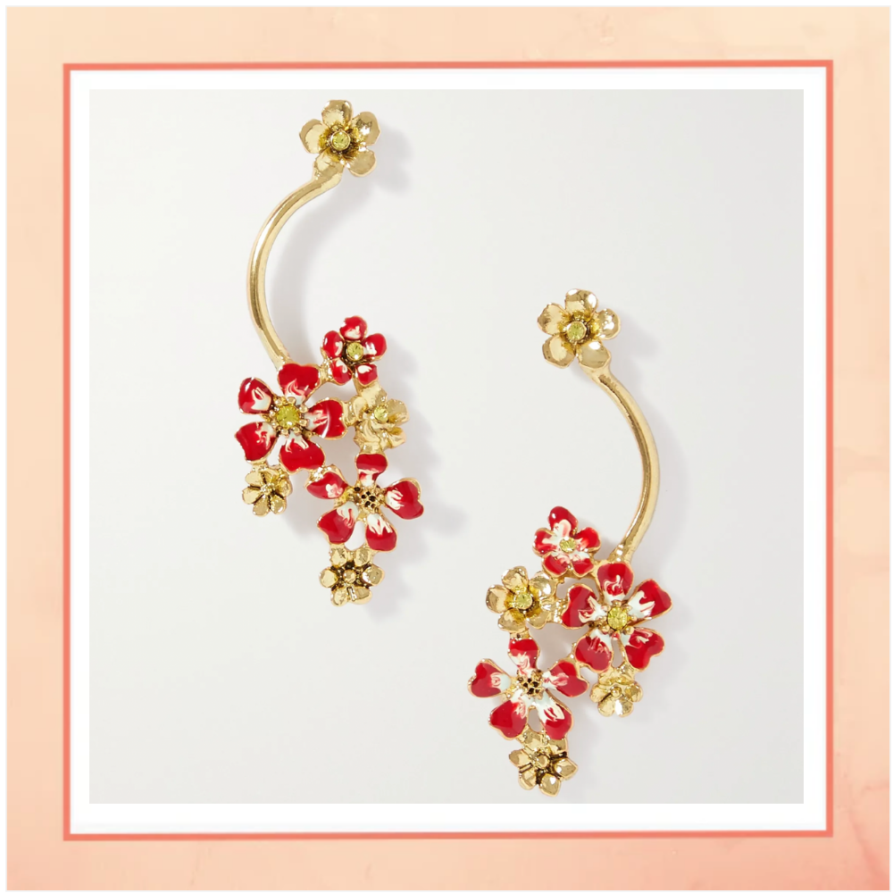 Red Cherry Orchard Earrings