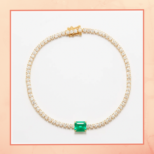 Emerald Centre Bracelet