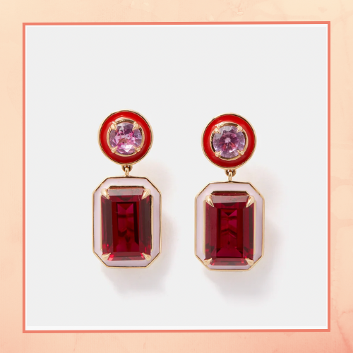 Ruby Rich Earrings